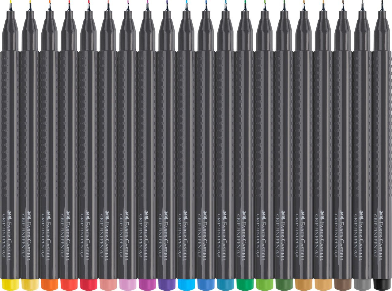 Cienkopis Grip 20 kolorów Faber Castell