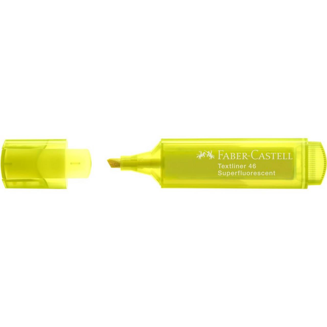 Zakreślacz Faber Castell Textliner żółty
