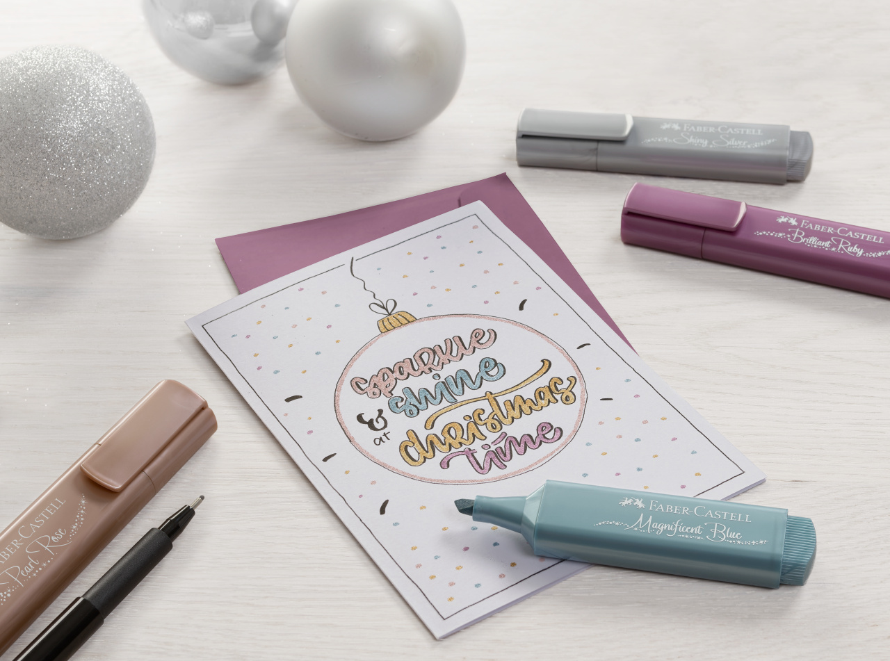 Zakreślacz 1546 metaliczny Creativstudio 8kol. Faber-Castell 154625
