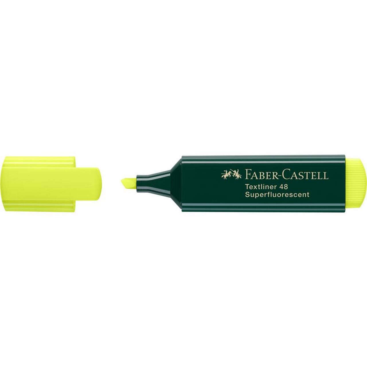 Zakreślacz Faber Castell Textliner 1548 żółty