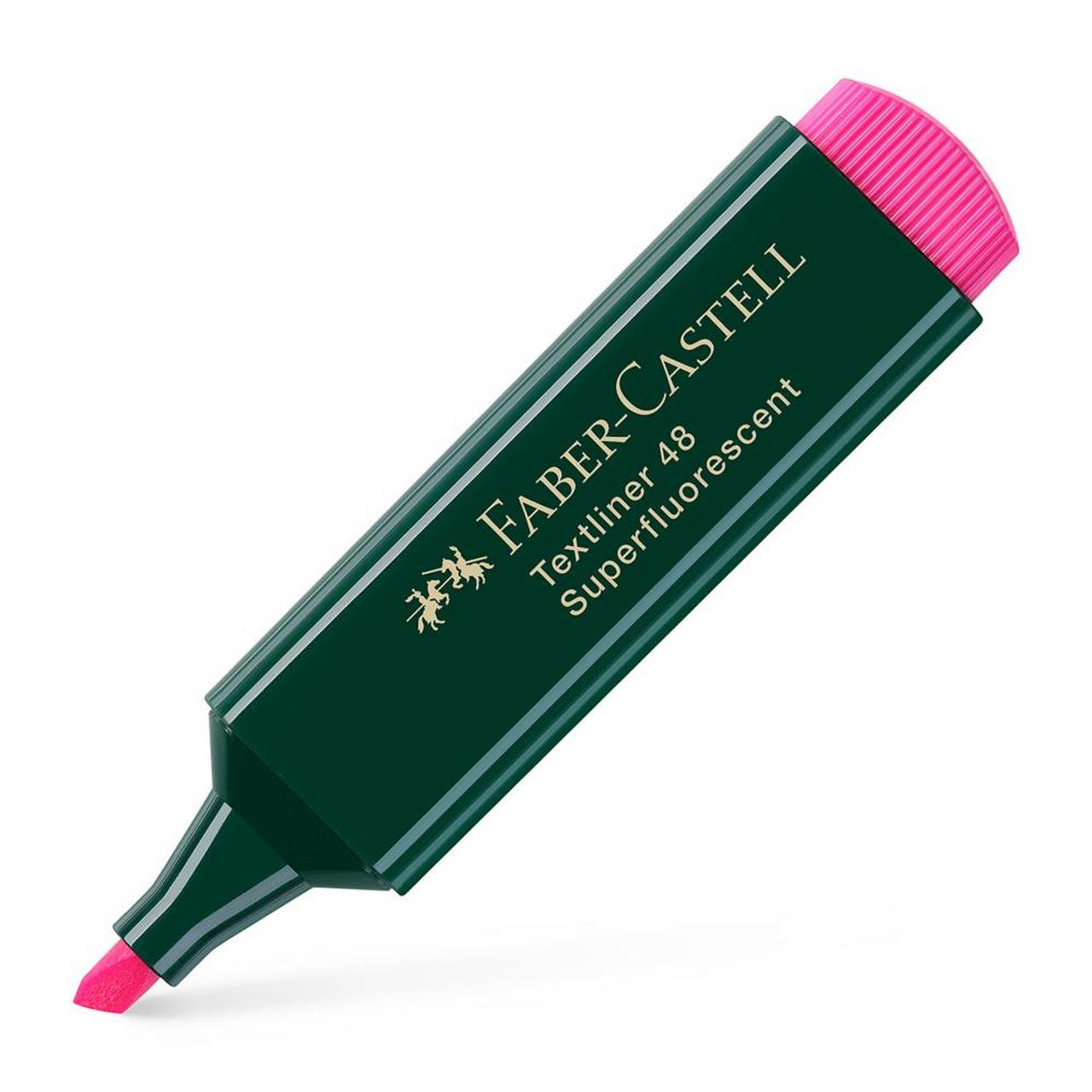 Zakreślacz Faber Castell Textliner 1548 różowy