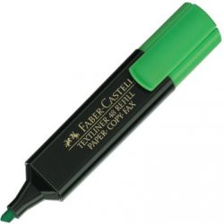 Zakreślacz Faber Castell Textliner 1548 zielony