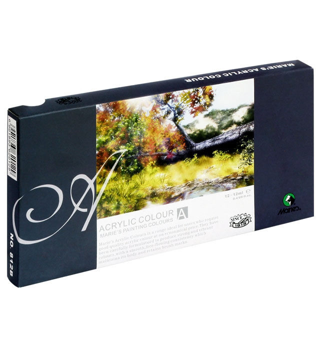 Farba akrylowa Maries 812B 12ml 12szt