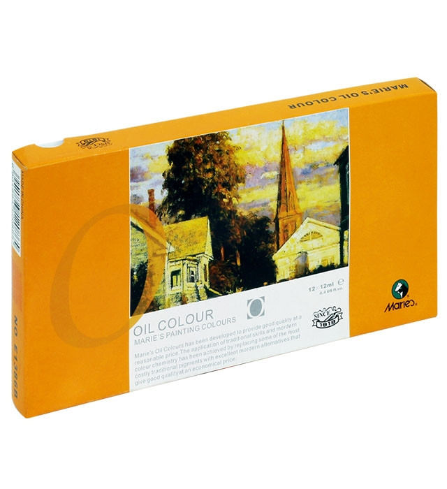 Farba olejna Maries 12ml 12szt.