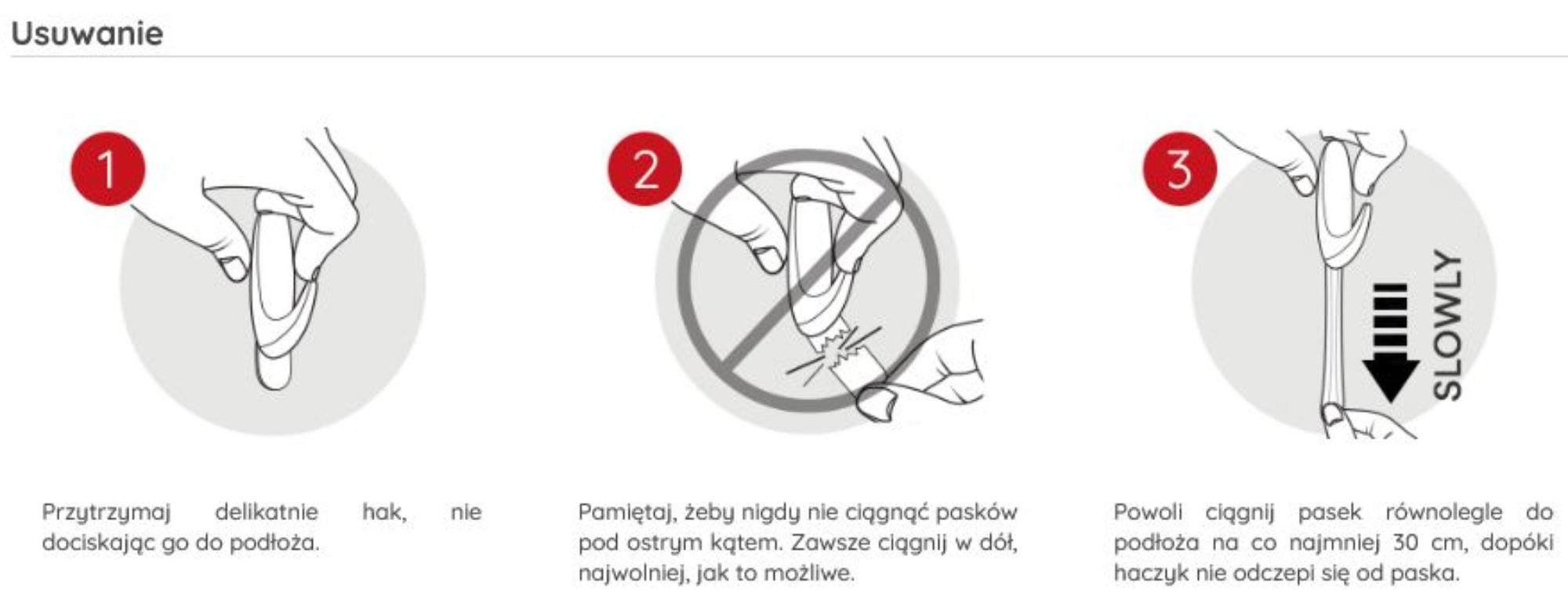 Haczyk do ramek z uchwytem Command 3M 1szt + 2 paski