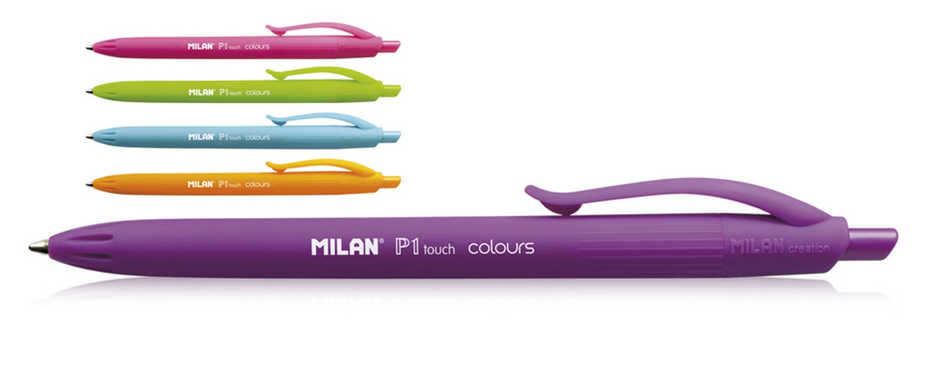 Długopis P1 Colours Milan różowy