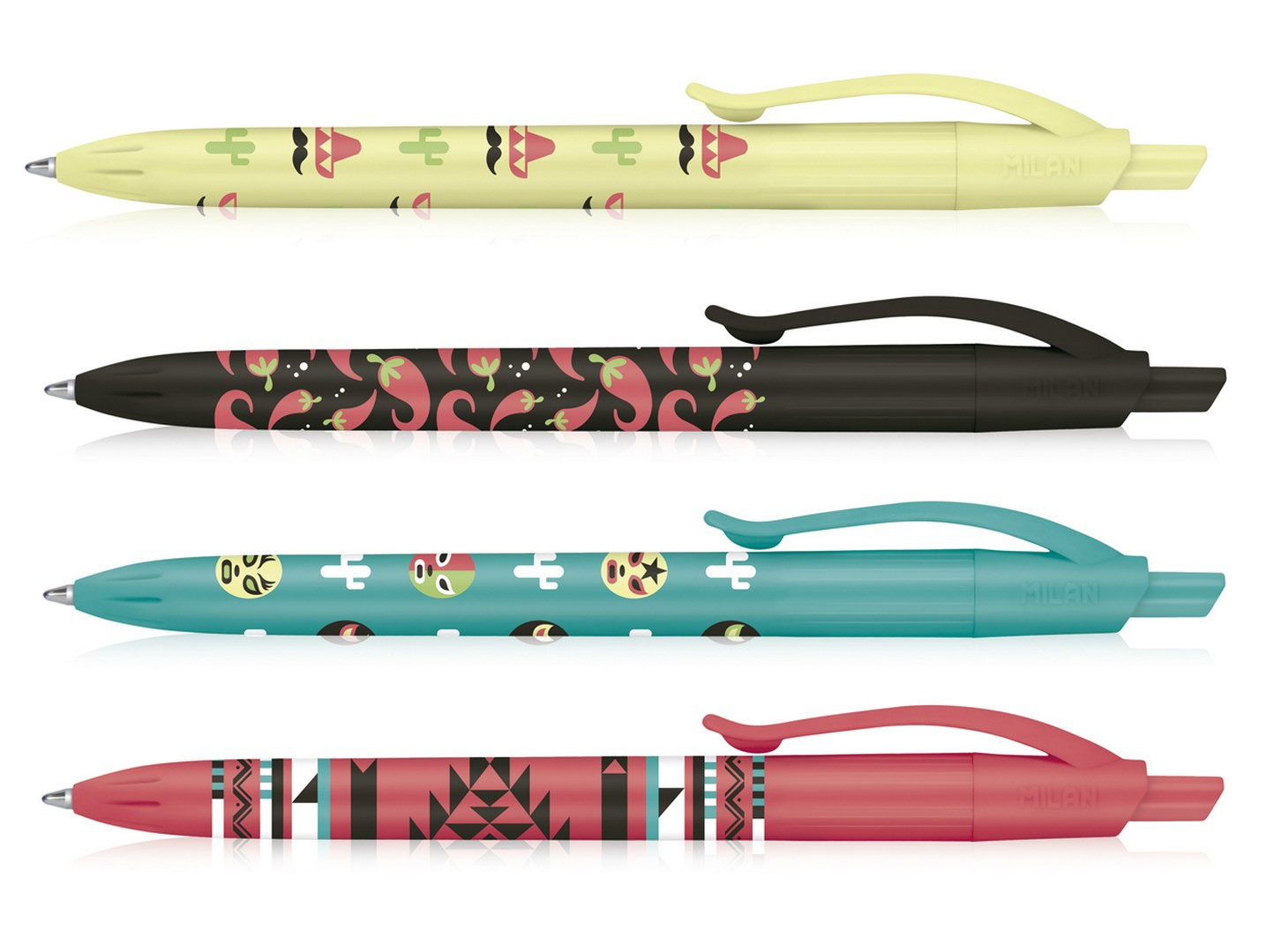 Długopis automatyczny P1 Camaleon Milan niebieski