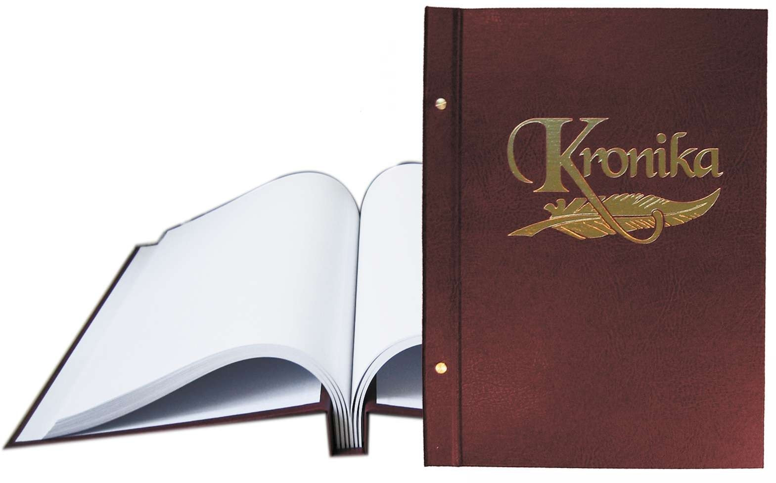 Kronika A3/100k. złocona brązowa Warta