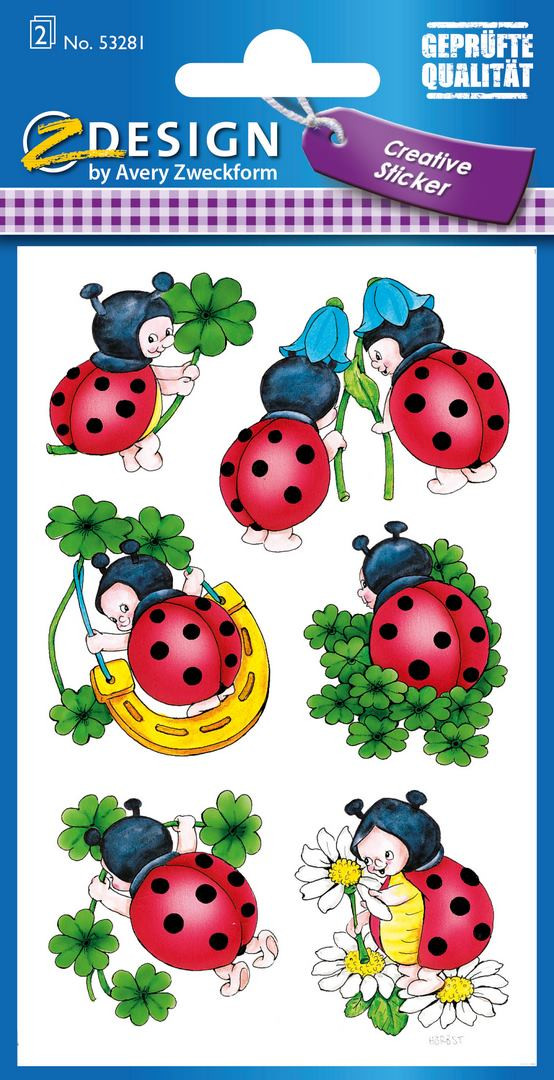 Naklejki Z-Design Creative biedronki 53281 Avery