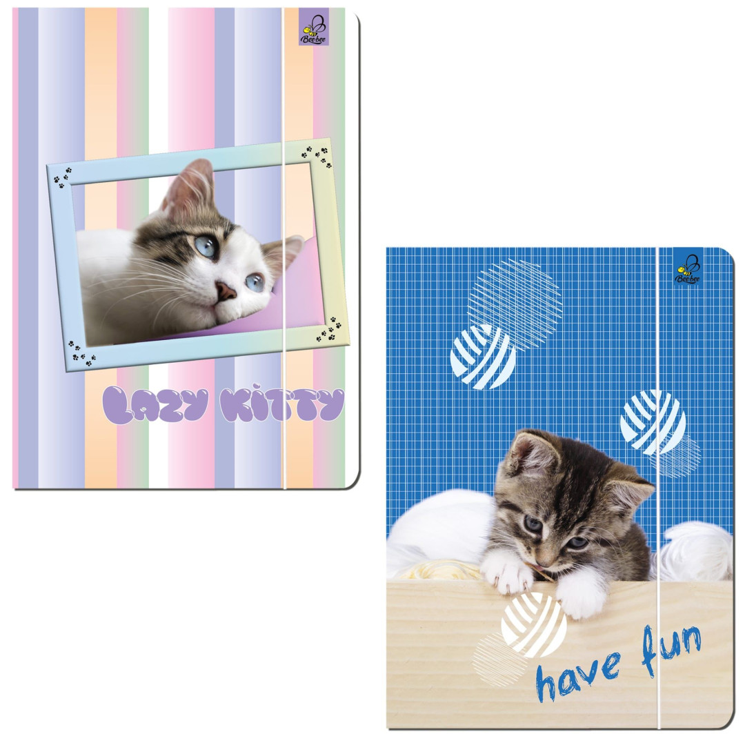 Teczka z gumką A4 Best Friend Koty Ev-Corp