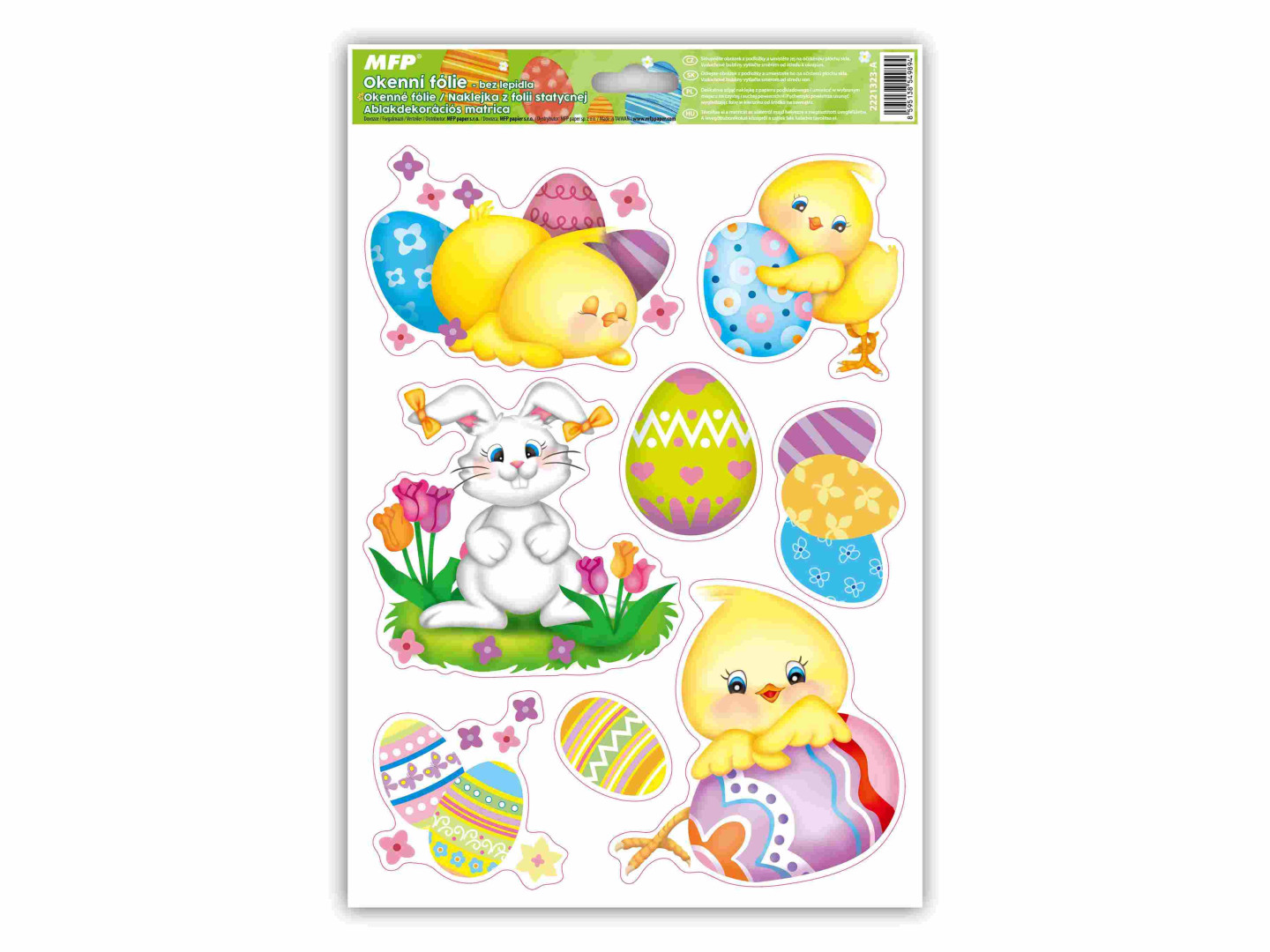 Naklejka  wielkanocna 30x20 cm MFP