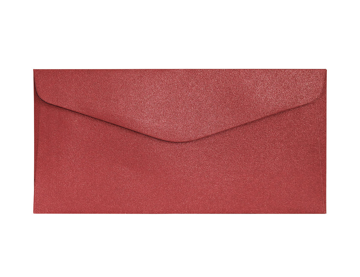 Koperta DL/10 Pearl czerwona 150g Argo