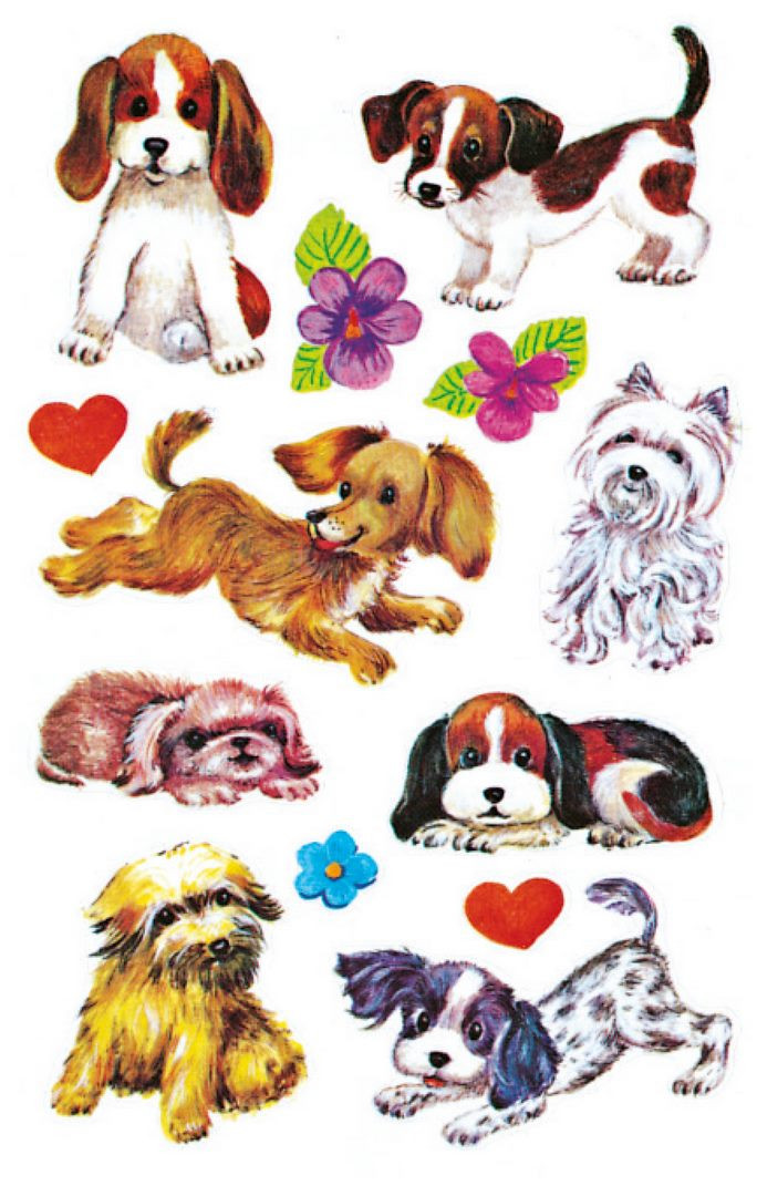 Naklejki Z-Design pieski Avery