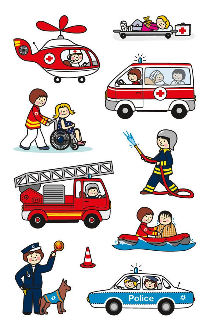 Naklejki Z-Design Kids Straż Pożarna