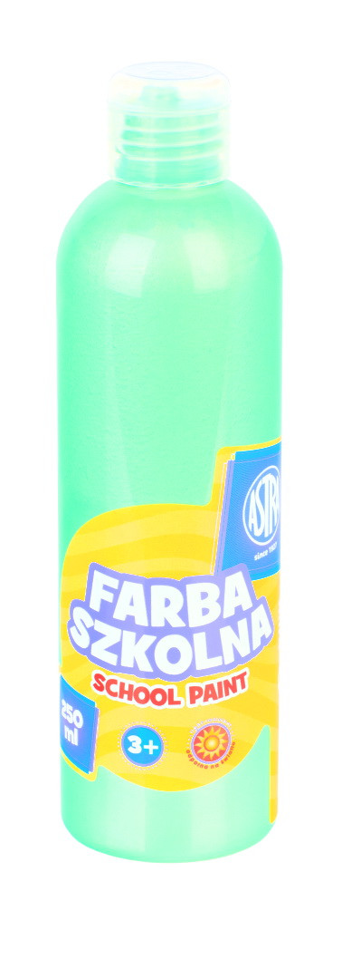 Farba szkolna Astra 250 ml perłowa zielona