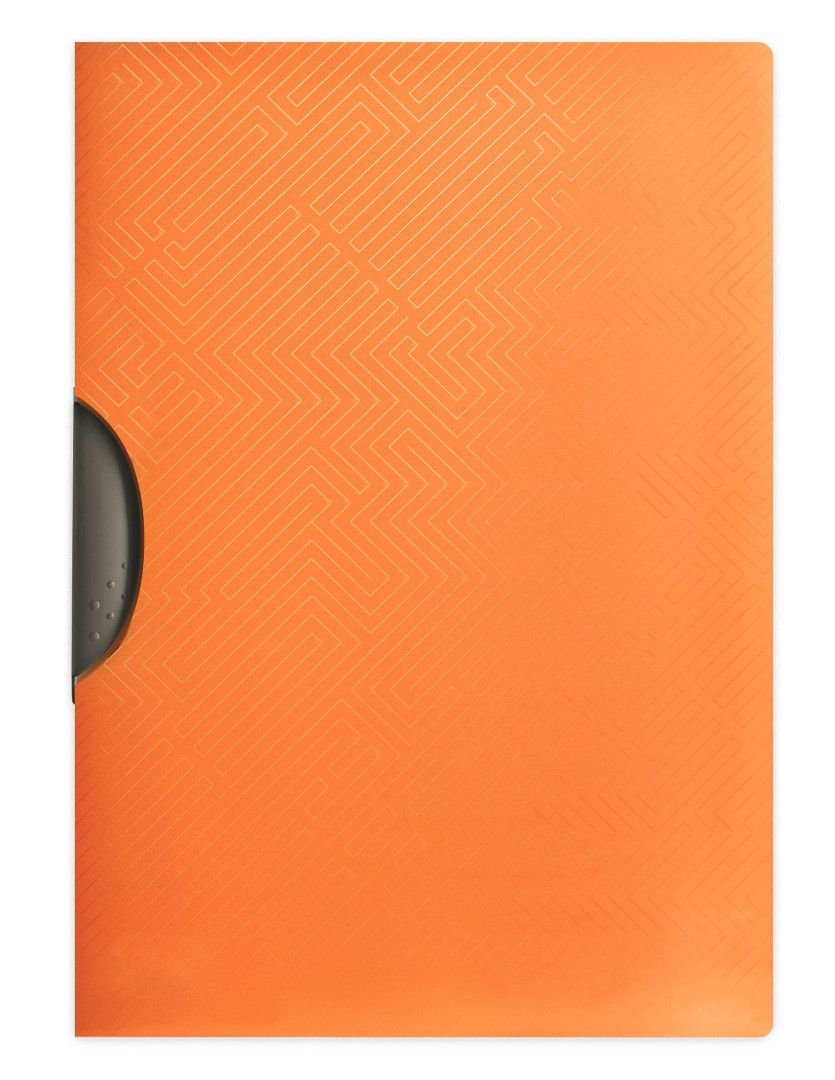 Skoroszyt z klipem Oxford Urban A4 PP transp. mix  400147040