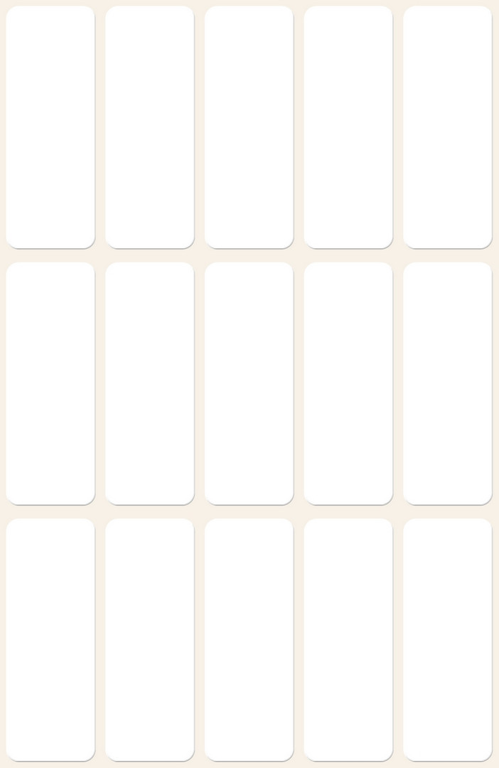 Etykieta mini 38x14mm (90szt) biale ręczny opis 3076 Avery