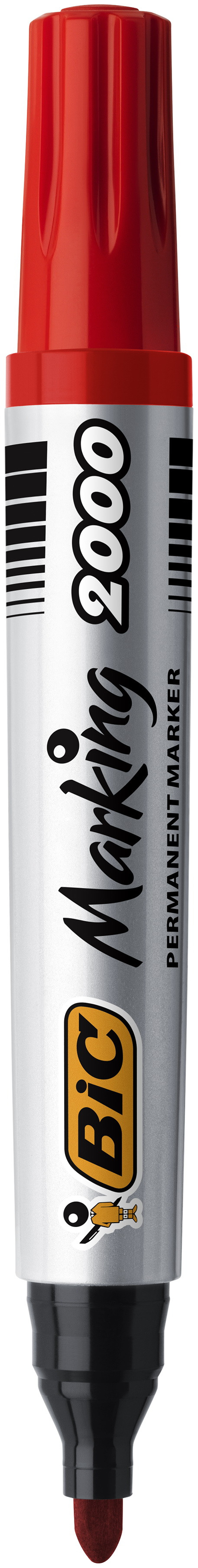 Marker permanentny BIC Marking 2000 czerwony