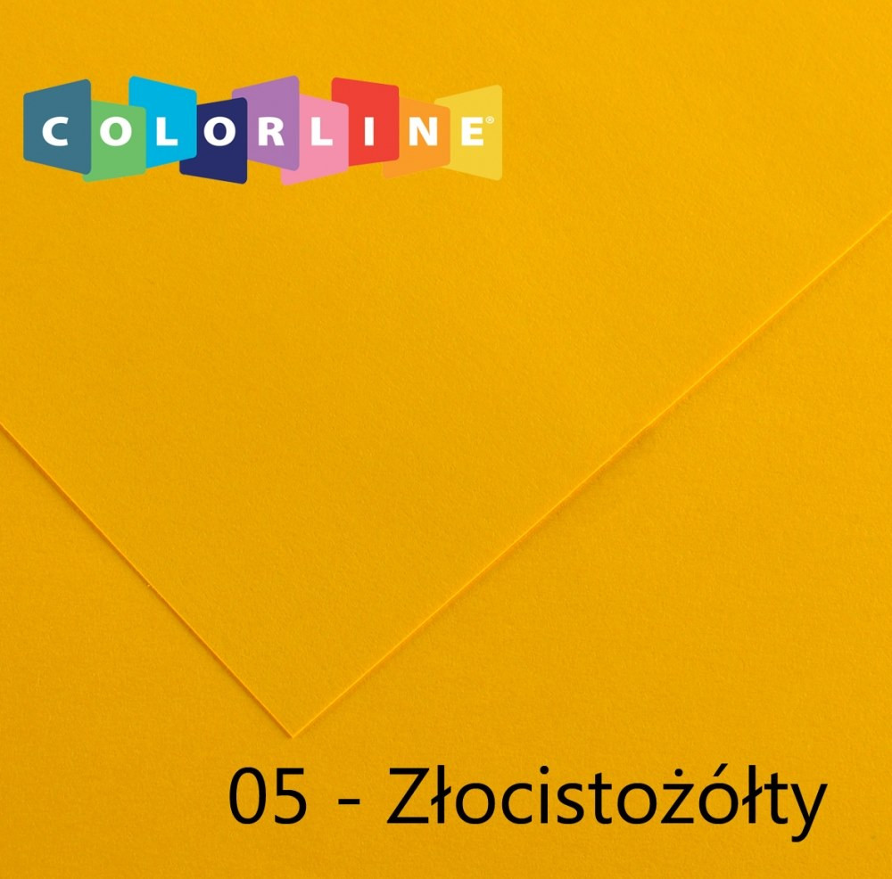 Karton Colorine 50x65 150g złocistożółty 05 Canson 200041381