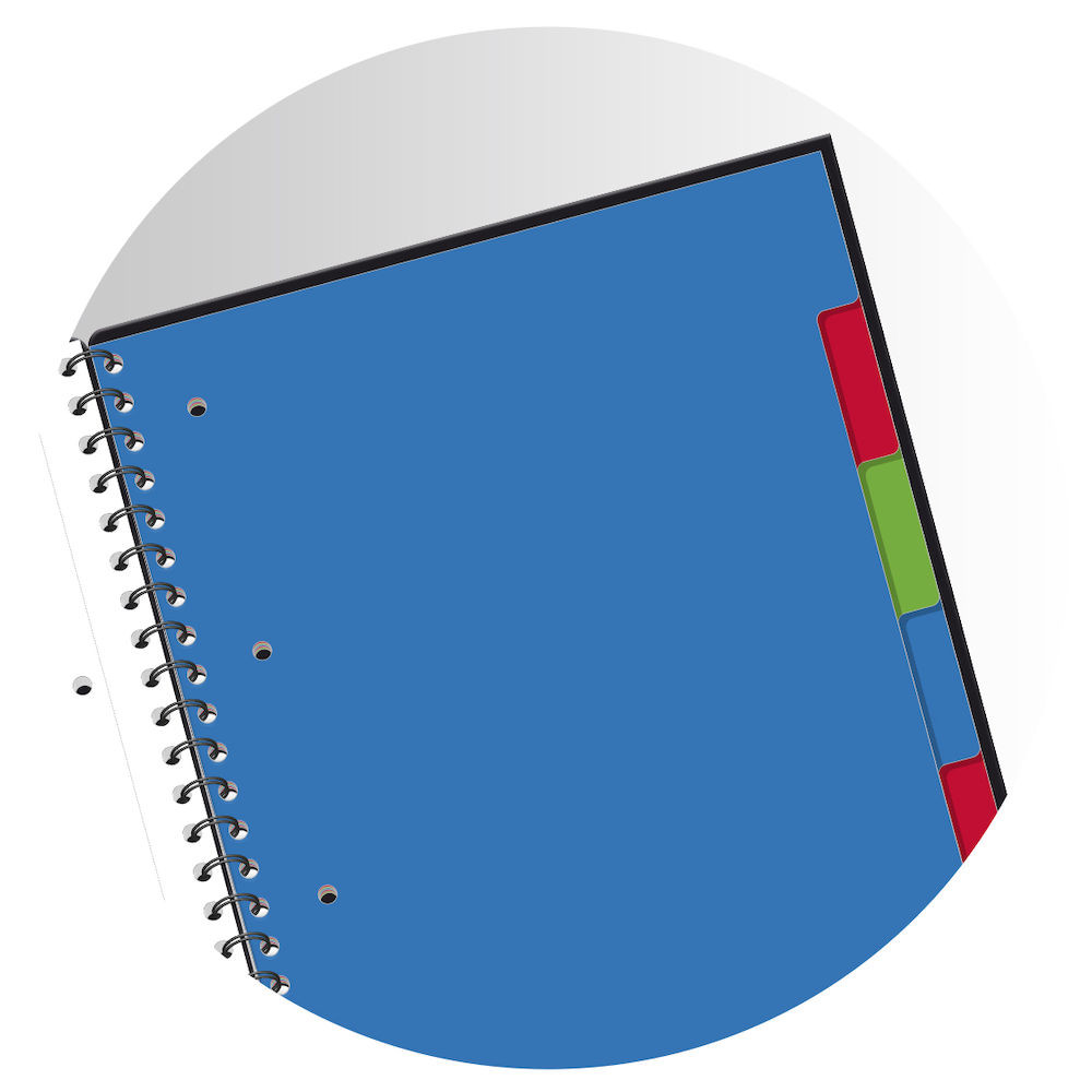 Kołonotatnik Oxford Organiserbook A4/80k kratka 400019524