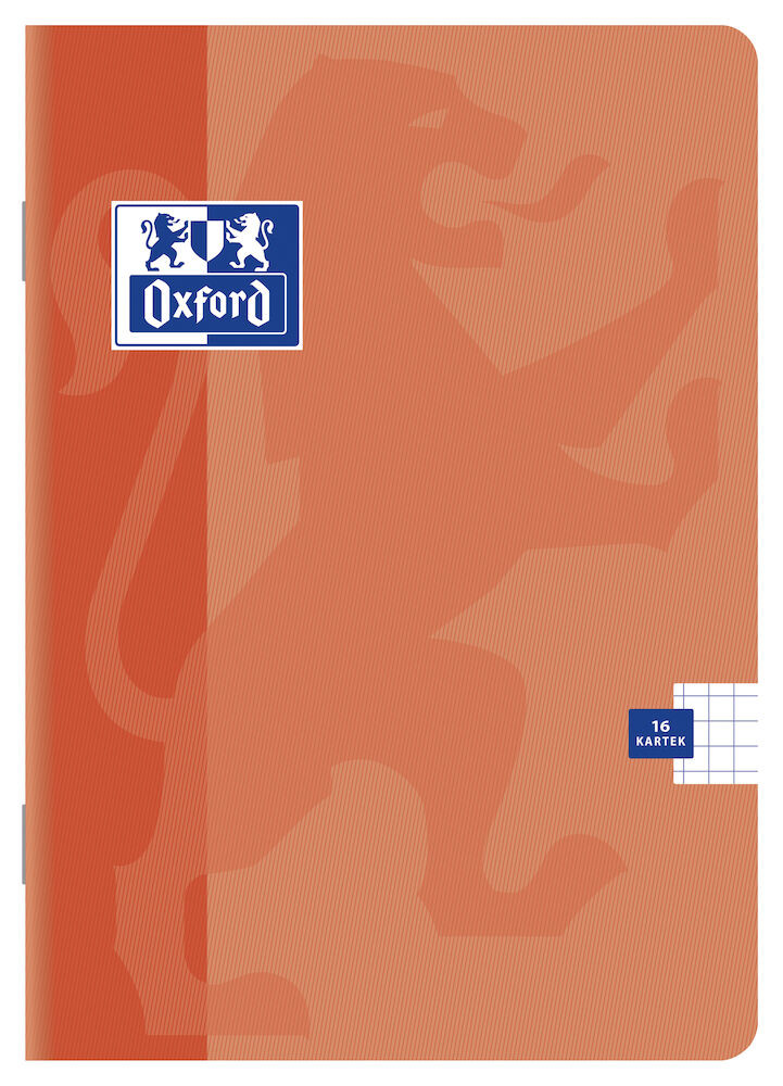 Zeszyt w podwójną linię kolorową A5/16 Oxford Sweet 90g mix kolorów