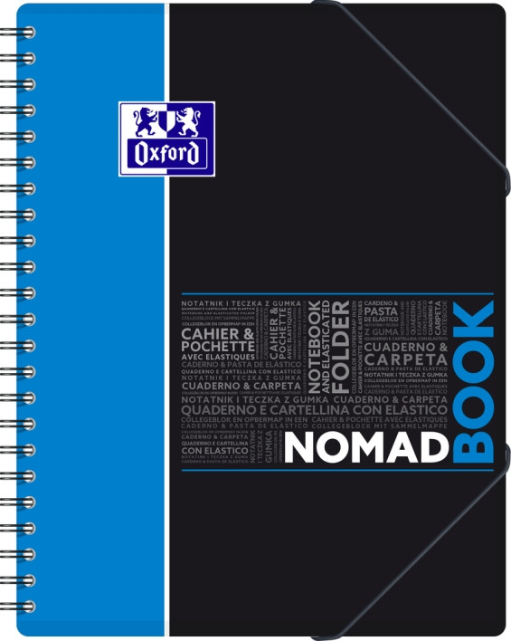 Kołonotatnik Oxford Nomadbook A4+/ 80k. linia