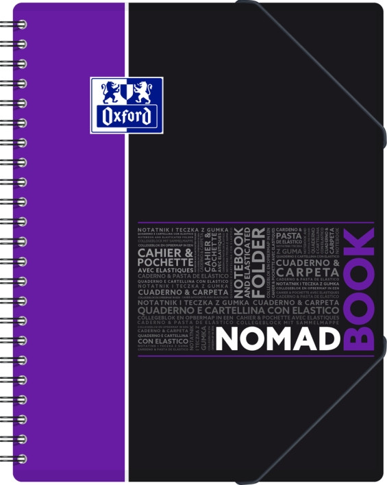 Kołonotatnik Oxford Nomadbook A4+/ 80k. linia