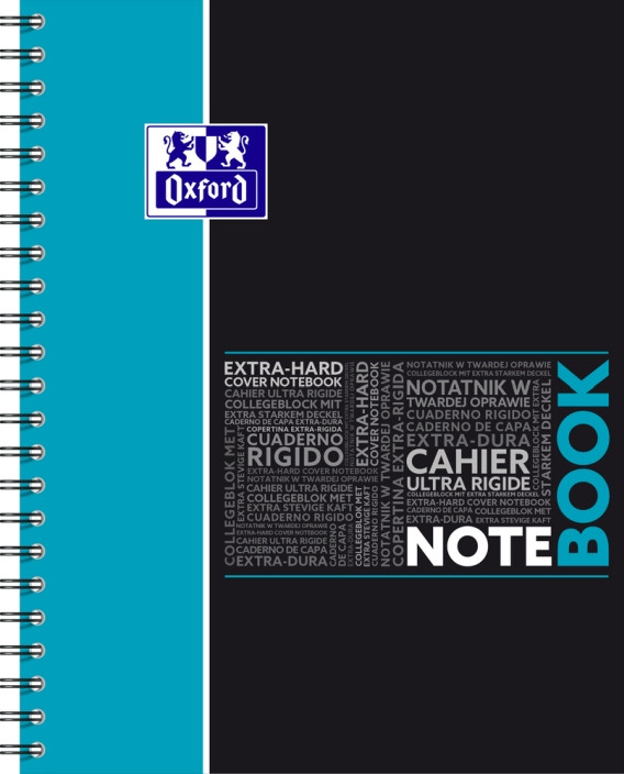Kołonotatnik A4+/80 kratka Oxford Notebook
