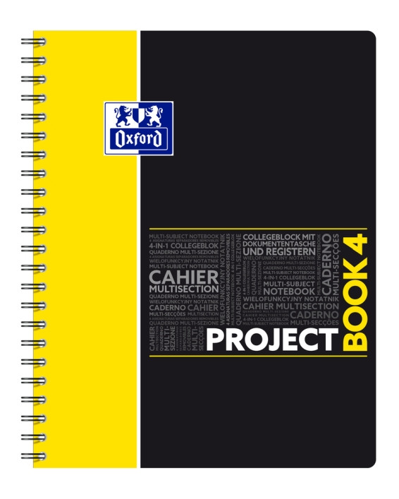 Kołozeszyt Oxford Projectbook Student A4+/100k kratka