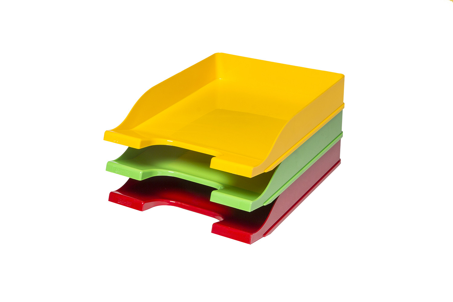 Półka na dokumenty Bantex Colors żółta