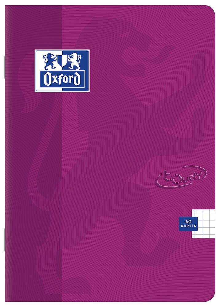 Zeszyt A5/32 linia Oxford Touch 90g mix kolorów