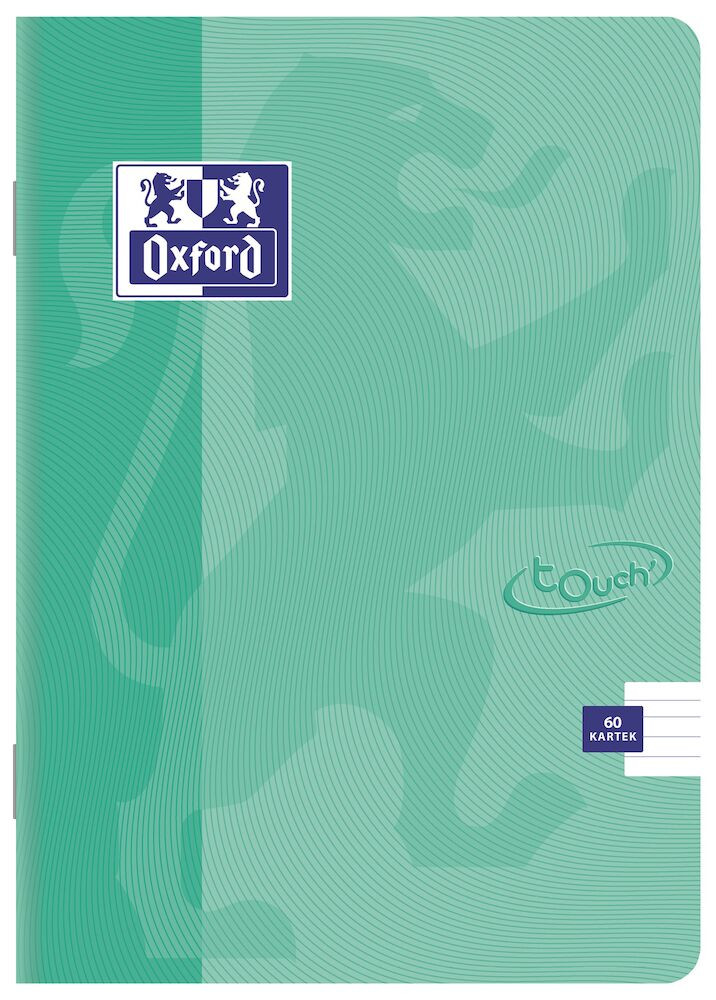 Zeszyt A5/60 linia Oxford Touch Pastel 90g mix kolorów