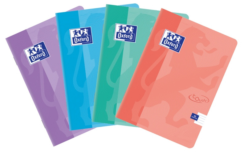 Zeszyt A5/60 linia Oxford Touch Pastel 90g mix kolorów