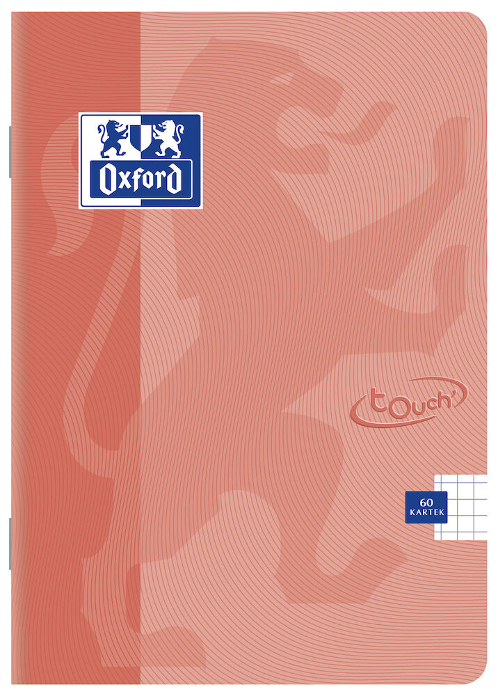 Brulion w kratkę A5/96 Oxford Touch Pastel 90g mix kolorów