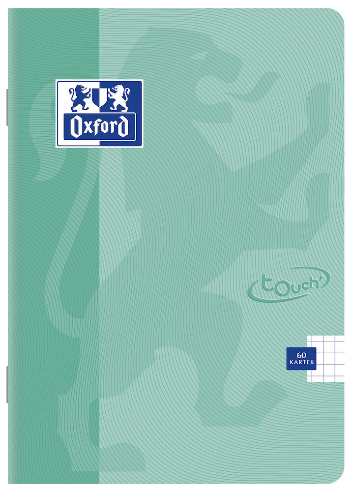 Brulion w kratkę A5/96 Oxford Touch Pastel 90g mix kolorów