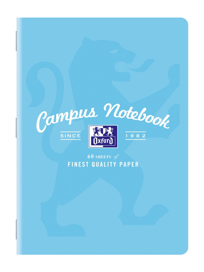 Zeszyt w linię A5/60 Oxford Campus Pastel 90g mix kolorów
