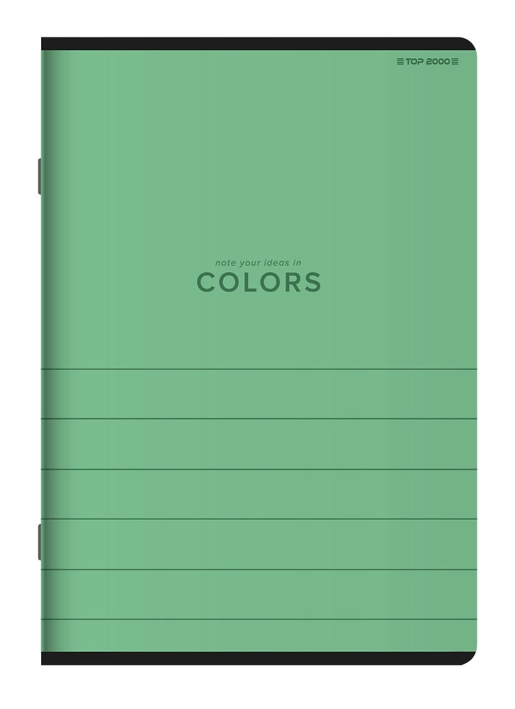 Zeszyt w kratkę A4 60 kartek Colors TOP2000 Mix okładek