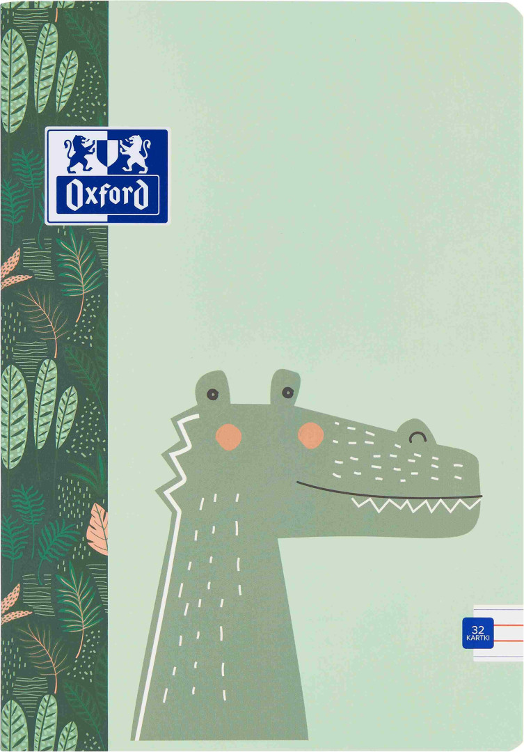 Zeszyt A5/32k linia podwójna kolorowa 90g Oxford Kids
