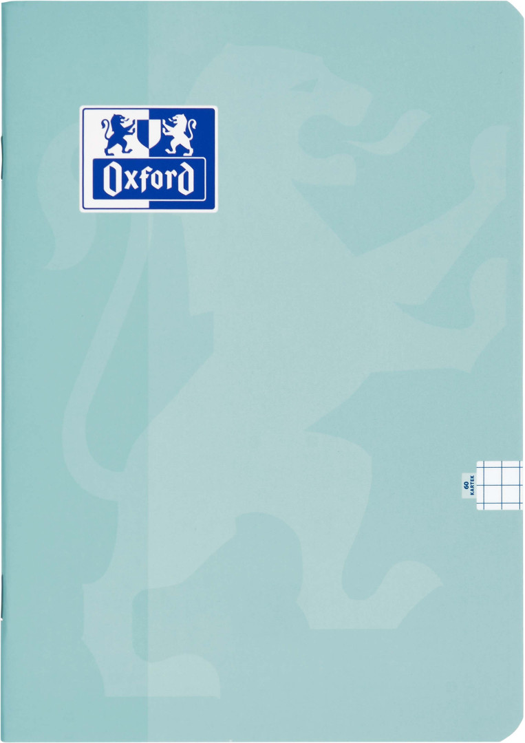Zeszyt Oxford Touch Pastel A4/60k kratka 90g
