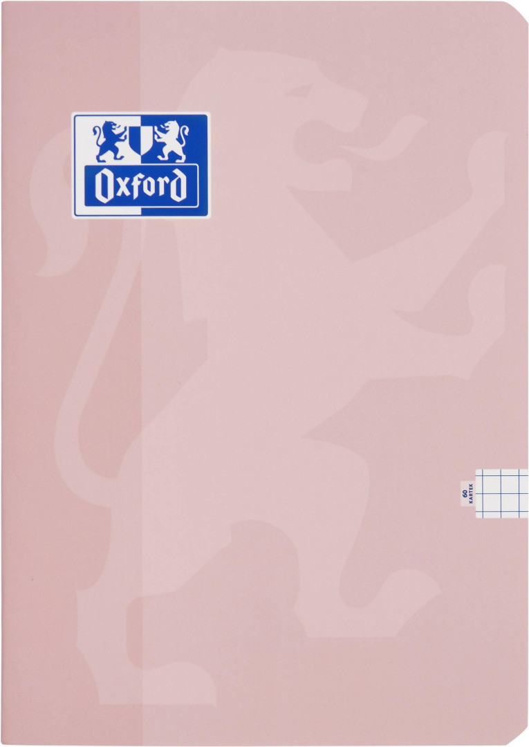 Zeszyt Oxford Touch Pastel A4/60k kratka 90g