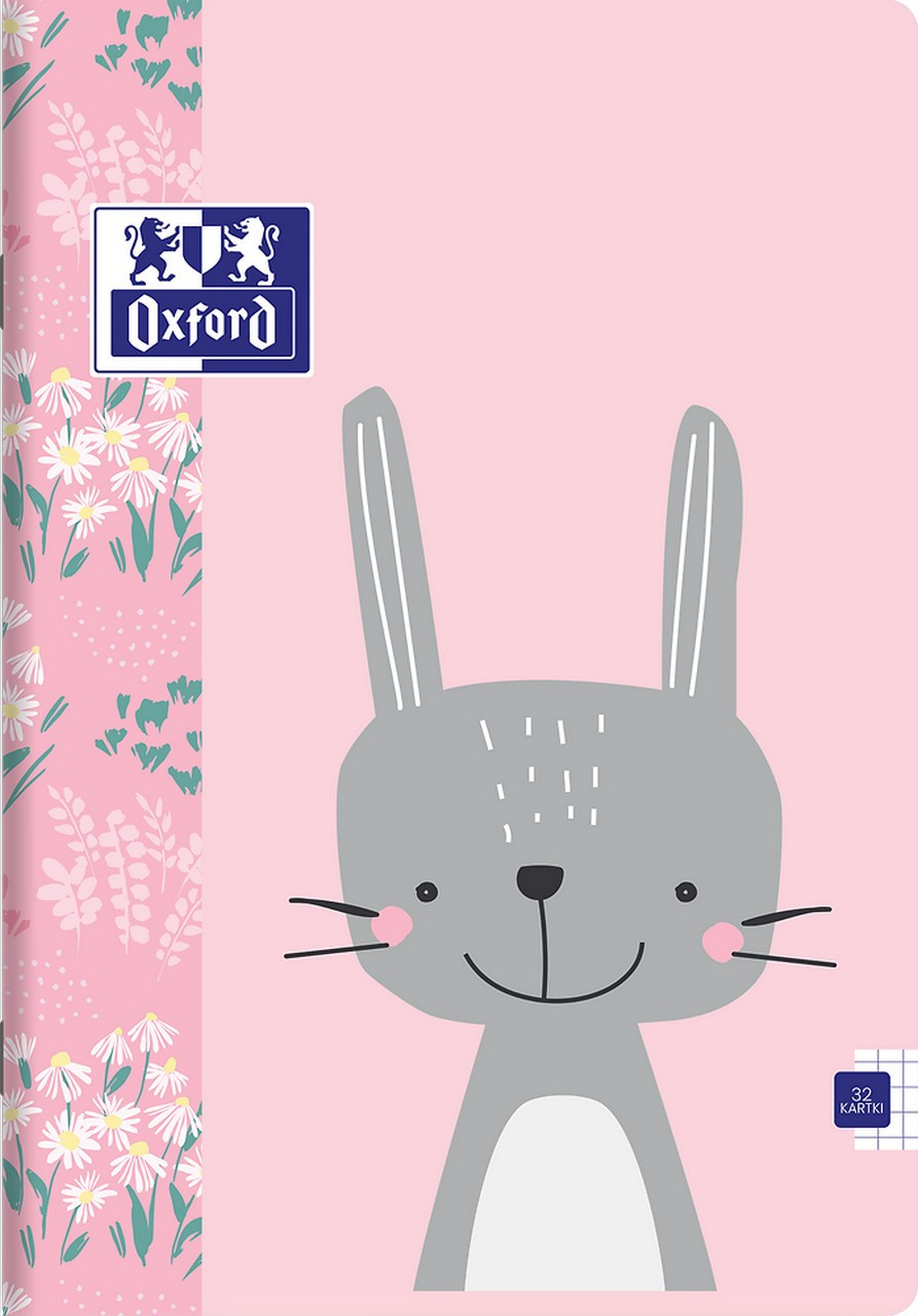 Zeszyt w kratkę A5 32 kartki Oxford Kids mix okładek