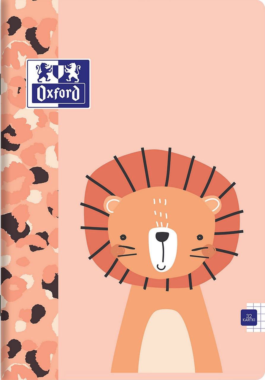Zeszyt w kratkę A5 32 kartki Oxford Kids mix okładek
