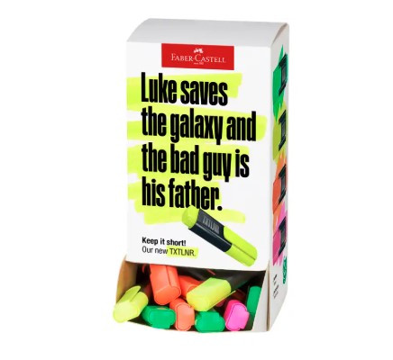 Display Zakreślacz Mini TXTLNR kol. neon 60szt 154200 Faber-Castell