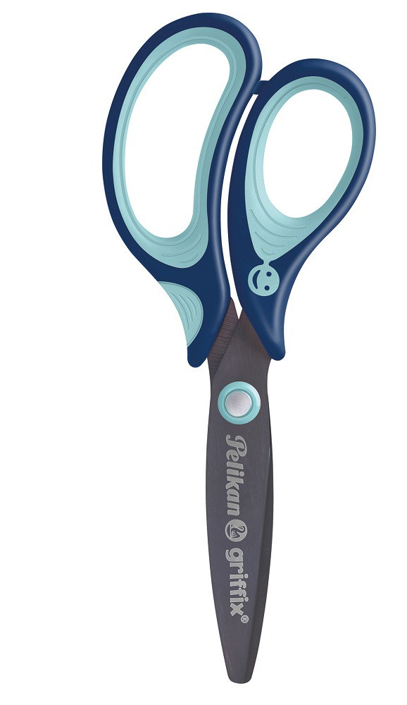 Nożyczki ergonomiczne Griffix nieb/czerw. L 803519 / 803533 Herlitz