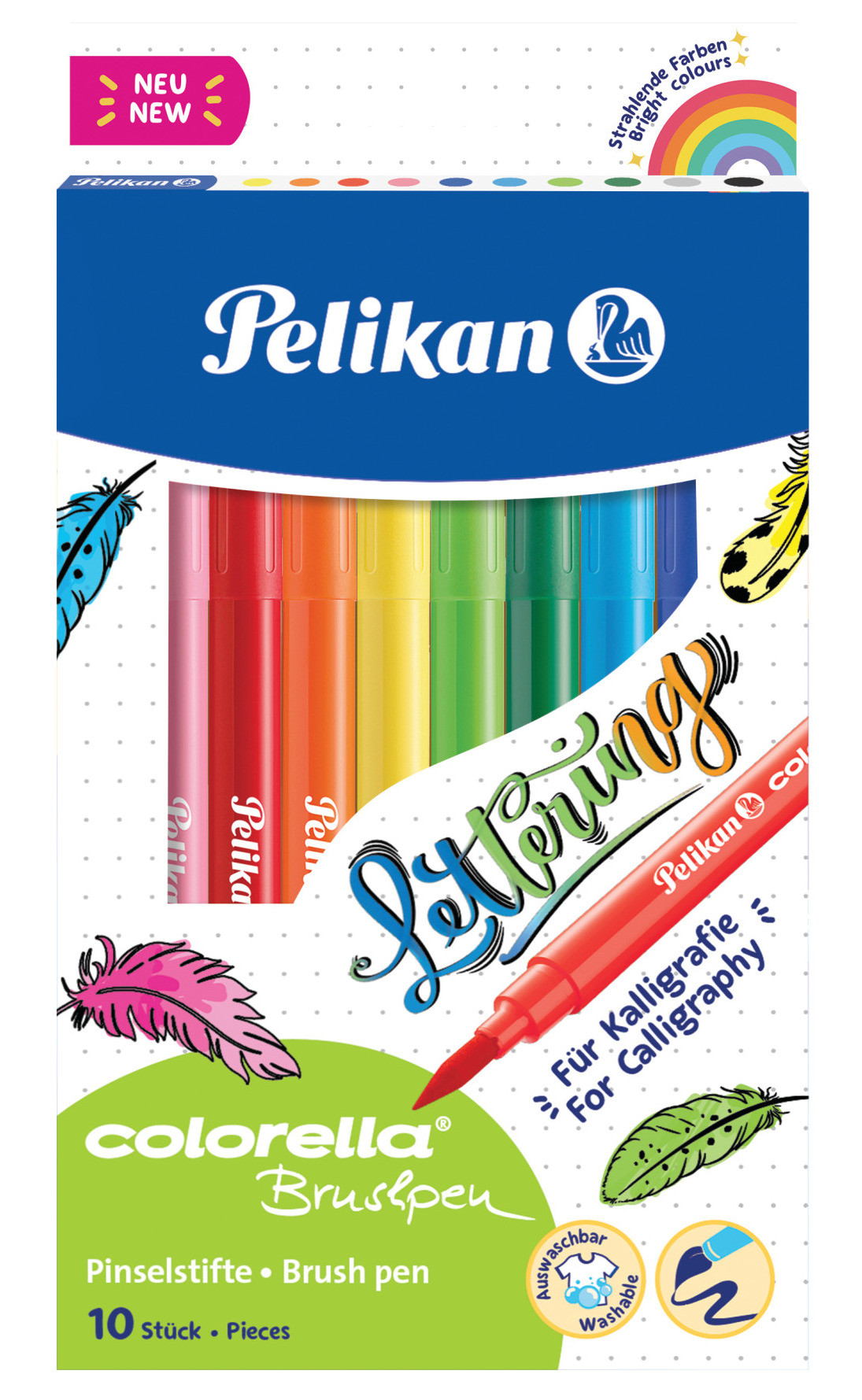Pisaki Colorella pędzel. 10kol. etui-bl Pelikan 814577/ 100435924 Hamelin