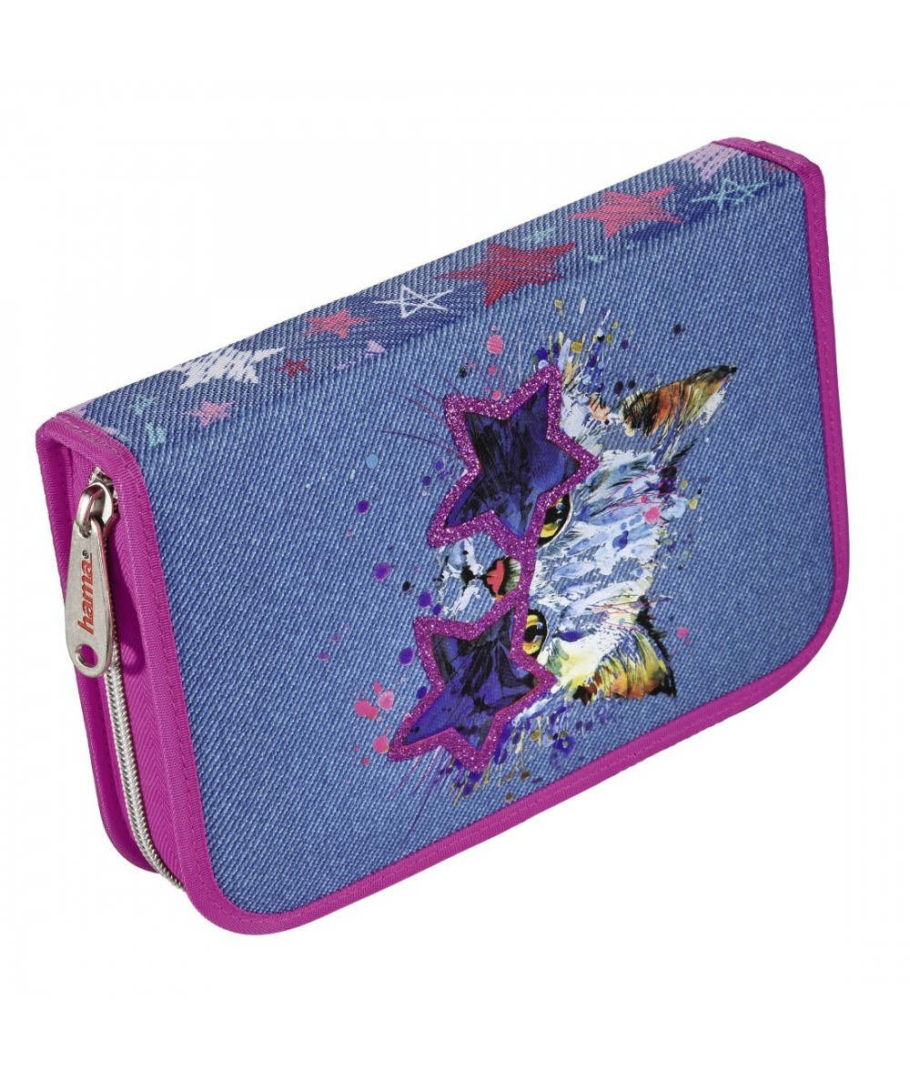 Piórnik z wyposażeniem Crazy Cat Hama