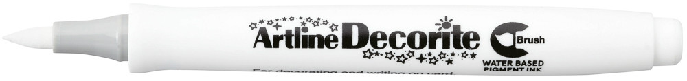 Marker Decorite Brush biały AR-035 02 Toma