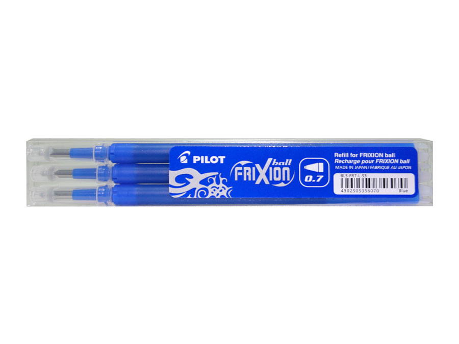 Wkład do pióra kulkowego Frixion Ball 0,7 mm. niebieski (3 szt.) Pilot
