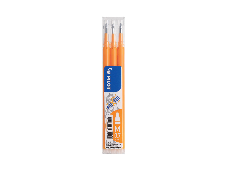 Wkład Frixion Ball wymazywalny 0,7 mm morelowy 3szt. Pilot