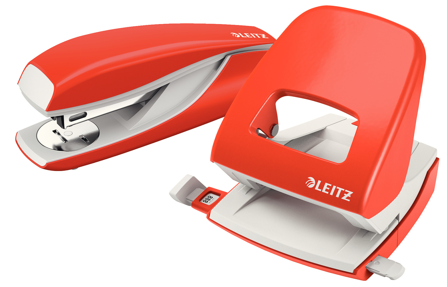 Dziurkacz Leitz New NeXXt 5008 jasnoczerwony (30k.)